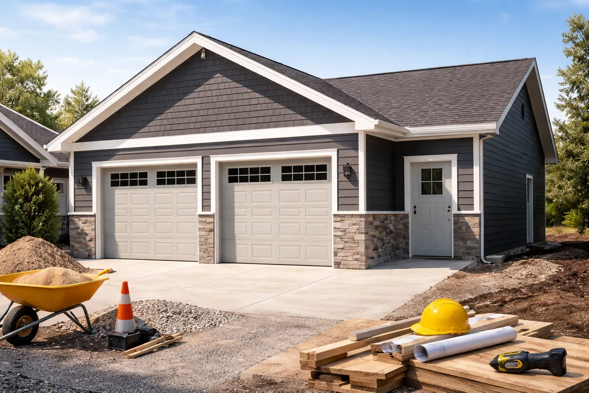 Quel est le prix moyen d'une construction de garage